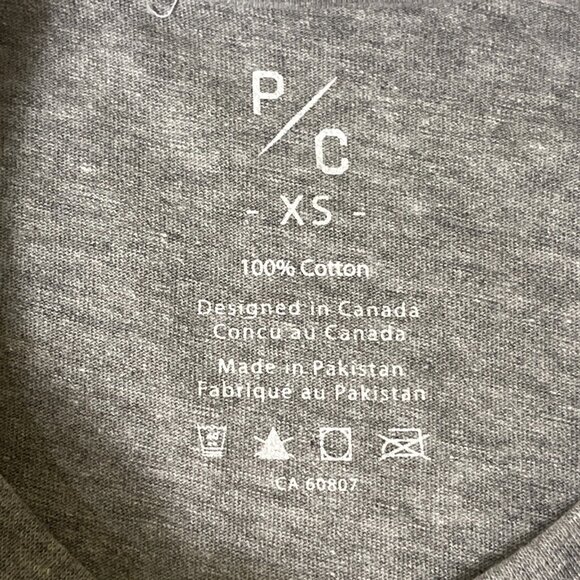 Peace Collective From Toronto With Love Womens Extra Small Gray T-Shirt XS NWT - Picture 7 of 9